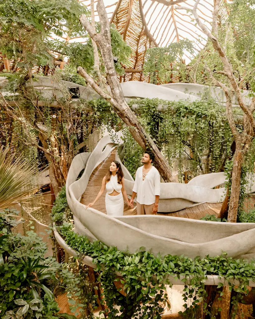 Azulik Uh May organic architecture